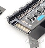 12V Practical Splitter 4D SATA Power Supply Universal 4Pin 3Pin 1 To 3 8 Way Speed Controller Adapter Cooling Fan Hub PC Case