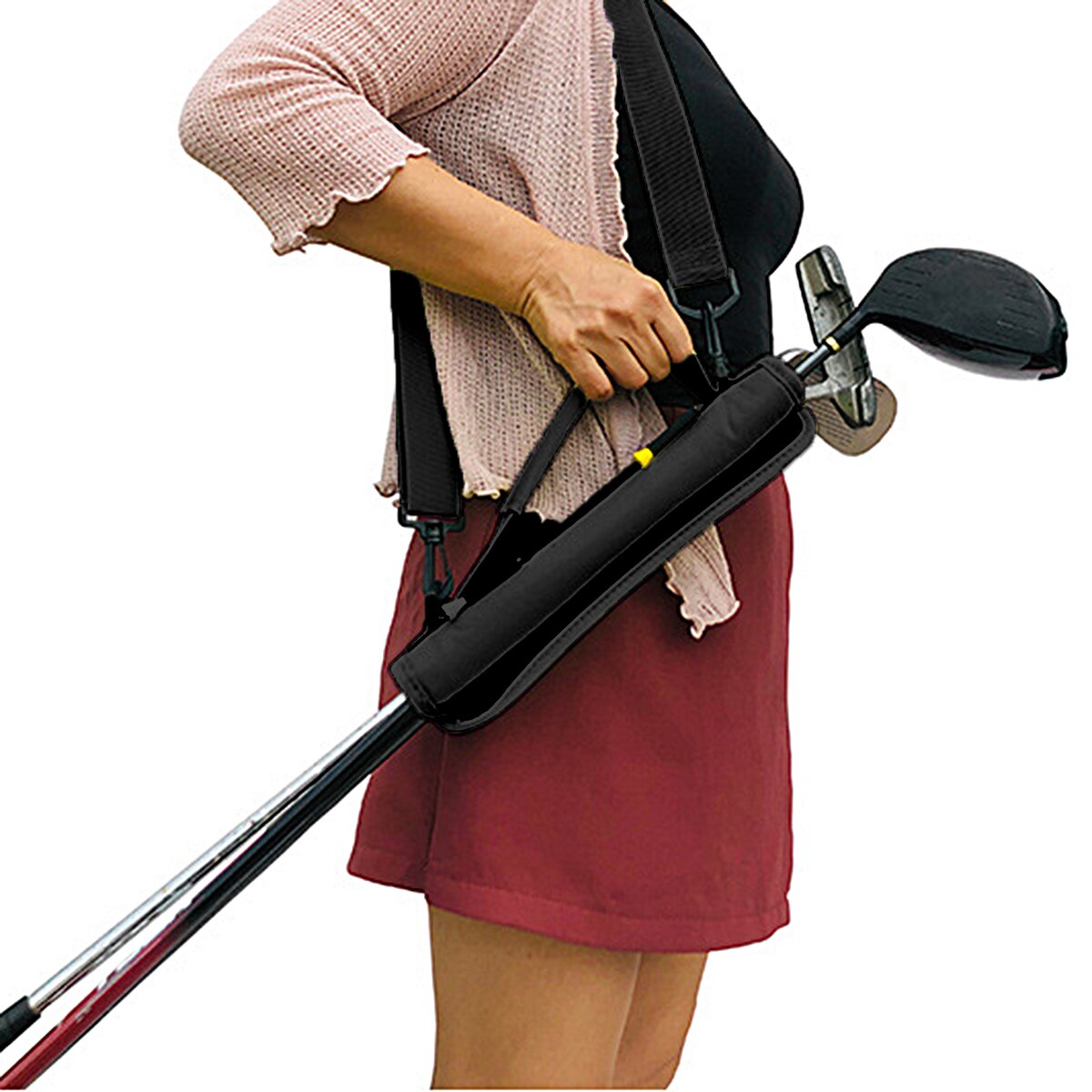 Mini Golf Club Holder Bag Lightweight Club Case Putter Protector Pouch Carrier Bag