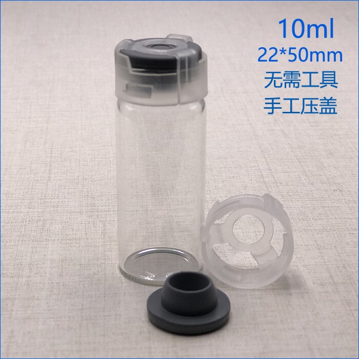 Transparent Essential Oil Bottle Thin Glass Small transparent Perfume Oil Vials Sample Test Bottle lab Sample Bottle with cover
