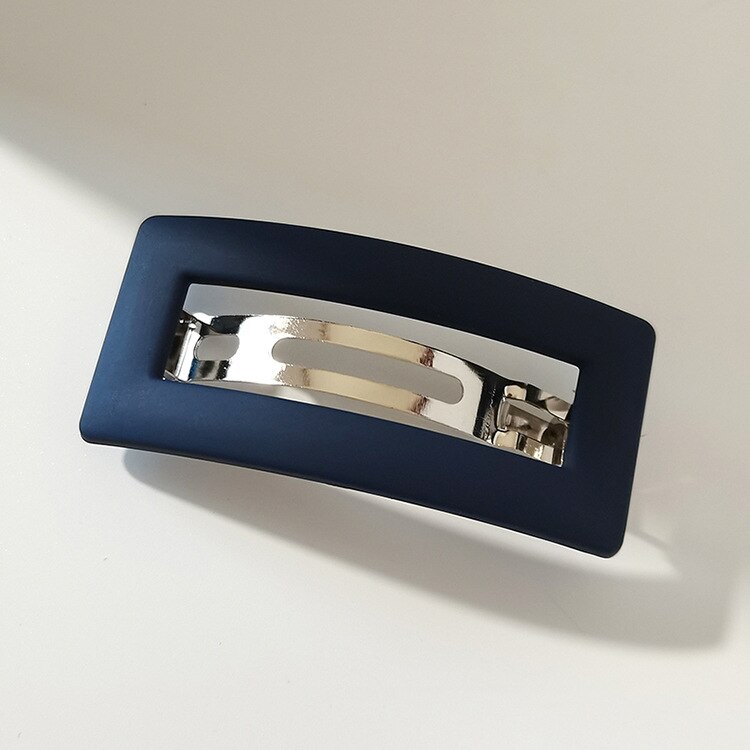 Koreaanse Matte Snap Haar Clips Elegante Haarspelden Paardenstaart Houder Haar Klauw Voor Vrouwen Meisjes Haarspelden Mode Haaraccessoires: 5