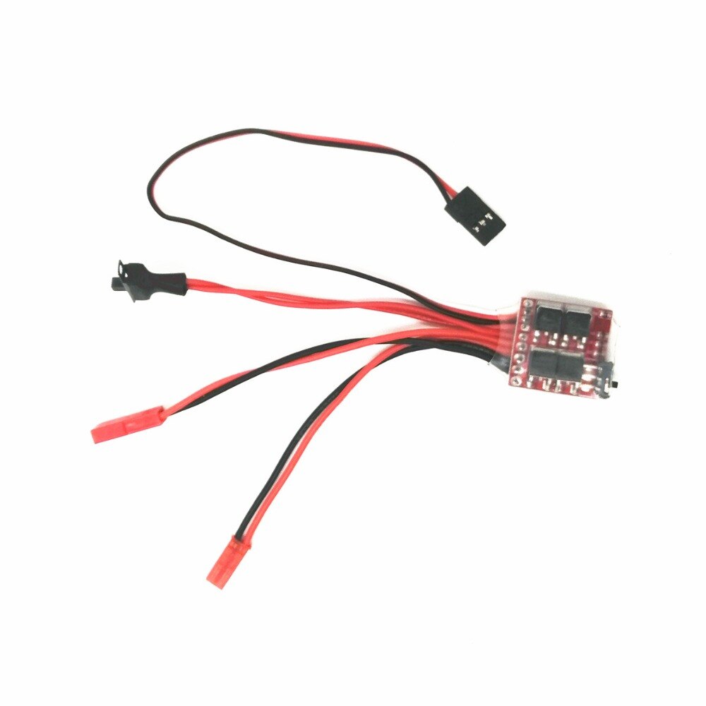 3.0V-9.4V 2KHz Driver Frequency RC ESC 20A 30A Brush Motor Electronic Speed Controller W/ Brake For RC Car Boat Tank Helicopters