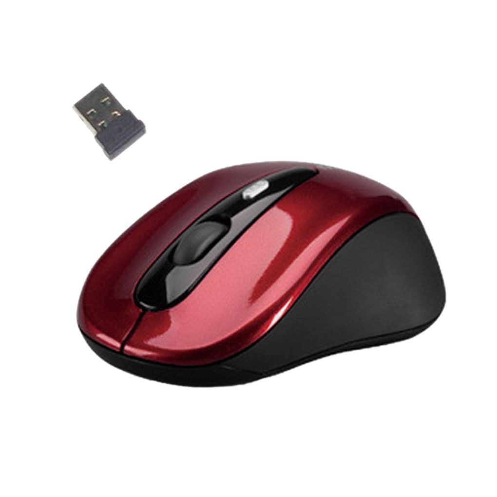 Universal 2.4GHz Wireless Mouse 1600DPI Optical Computer Cordless Office Mice with USB Receiver Wireless optical mouse: 01