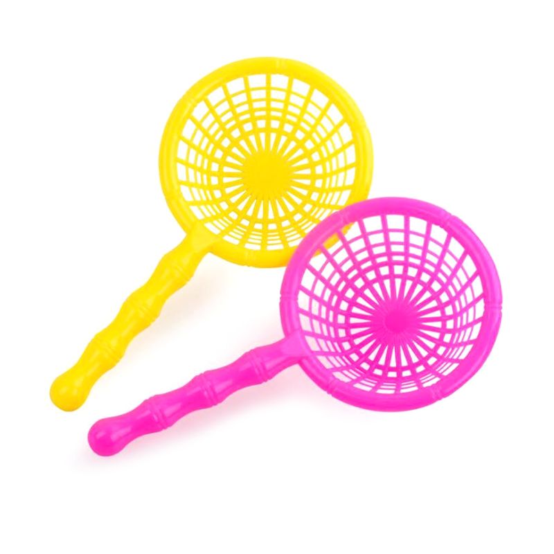16.5 Centimetri di Plastica per Bambini da Bagno Rete da Pesca con La Maniglia Accessori per Bambini tutto'aperto Regalo di colore Casuale 40JC