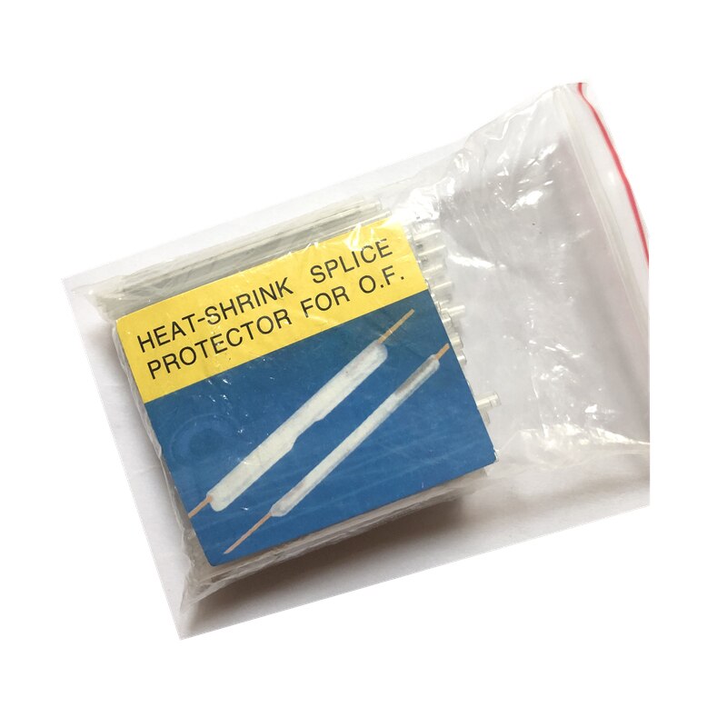 200 teile/los Fiber Optik Schrumpf Ärmeln 40mm Fiber Optik kabel schutz Hülse Schrumpfen rohr