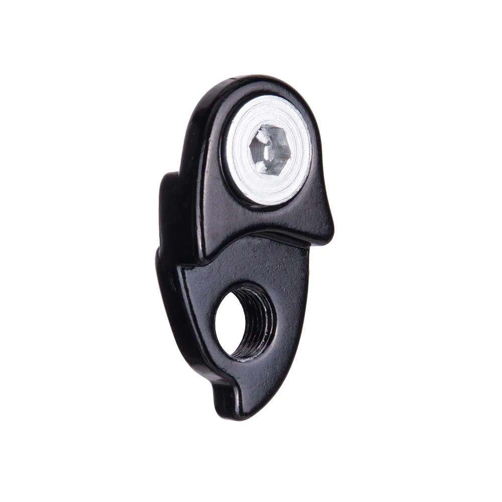 1 unidad de extensión de suspensión de cambio trasero de bicicleta, extensor de aluminio para bicicleta de carretera, marco de ciclismo de montaña, extensor de gancho trasero, piezas de bicicleta: Morado