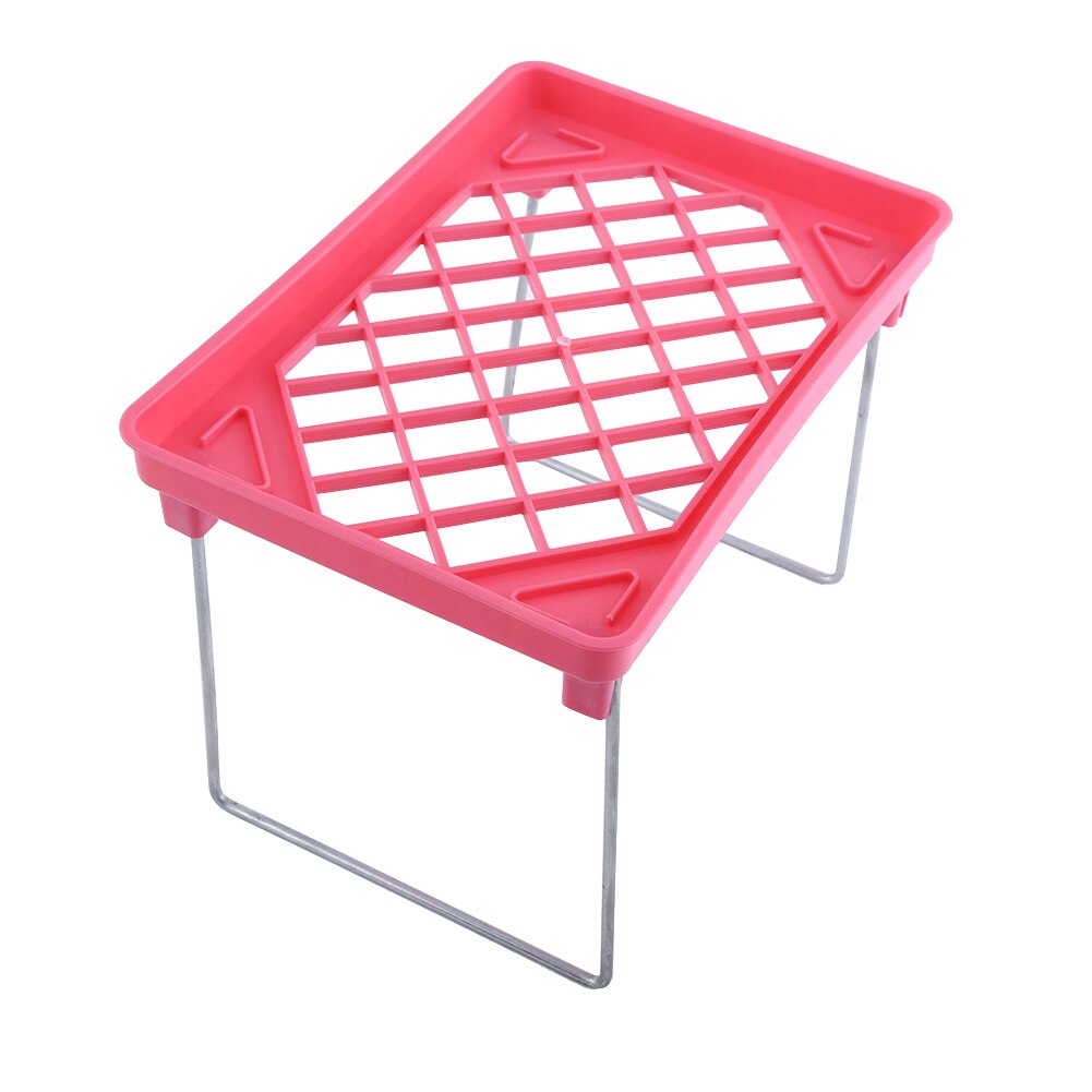 Practical Foldable Stackable Storage Shelf Rack Or... – Grandado