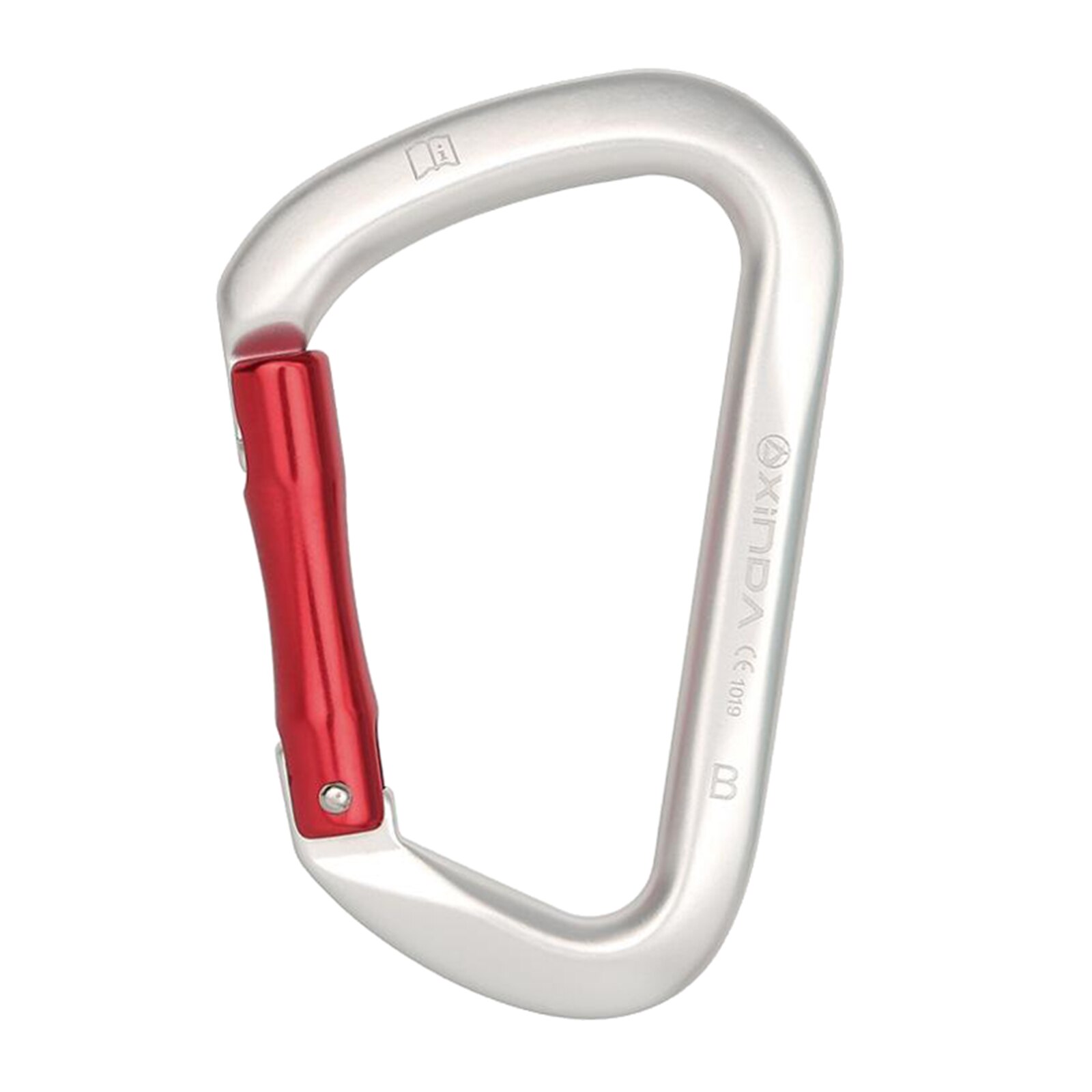 Karabiner Abseilen Bergsteigen Außen D-Förmigen Karabiner Camping Verschluss