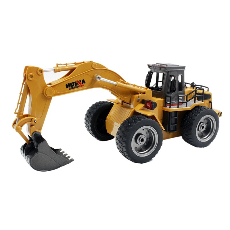 Huina remote control excavator rc construction vehicle 6 channel 2,4g full function excavator toy with sound and lights: Default Title