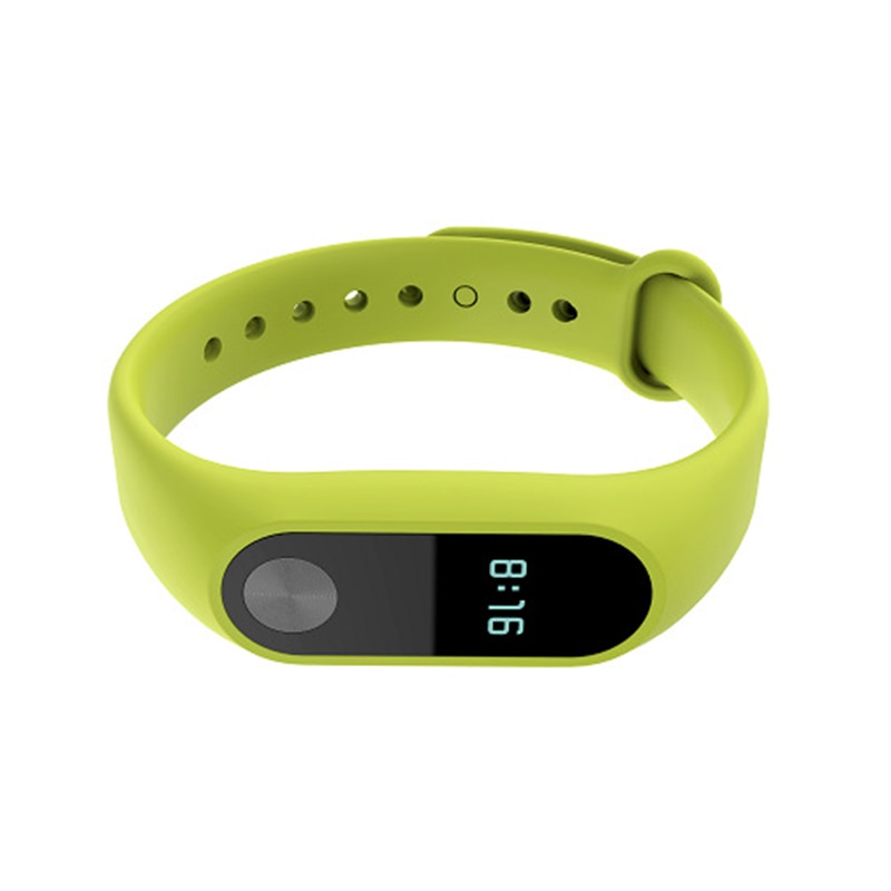 Xiaomi Mi Band 2 Band Armband Strap Miband Vervanging Effen Kleur Siliconen Polsbandje Voor Xiaomi Band 2 Accessoires