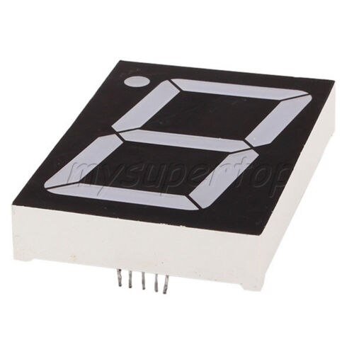 2.3 inch 7 Segment a Common Cathode Digital LED pack of 5