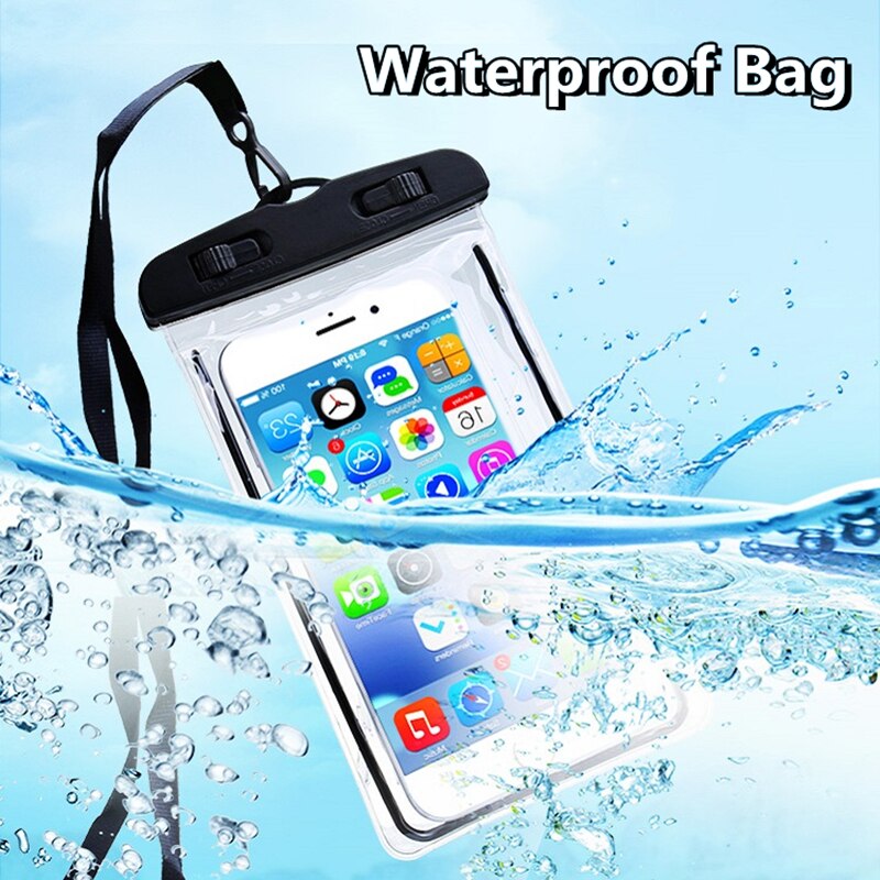 Bsliufang Universele Waterdichte Telefoon Case Water Proof Tas Mobile Cover Voor Iphone 12 11 Pro Max Phone Pouch Protector