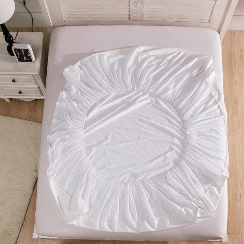 Waterdichte Sprei Op Het Bed Matrasbeschermer Ademend Matras Pad Cover Hoeslaken Met Diepe Zak Bed Cover 160x200