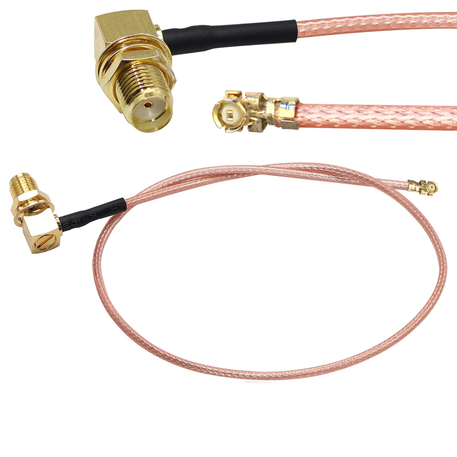 IPX to SMA Coax Cable SMA Female Right Angle to U.FL UFL RF Coaxial RG178 Pigtail Cable Router Antenna Mini PCI SMA 5PCS