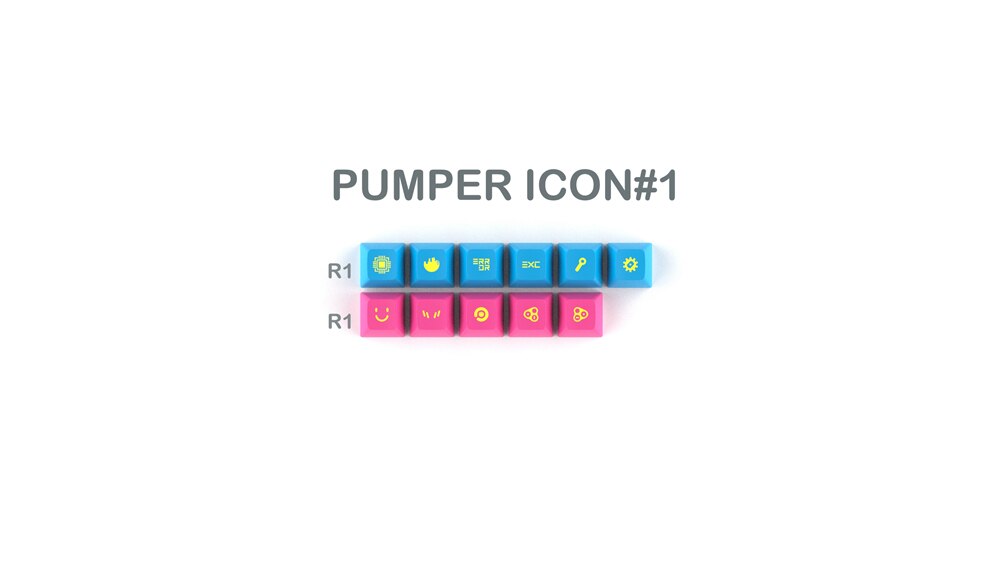 Domikey sa abs doubleshot keycap pumper punk sa profile for mx stem keyboard poker 87 104 gh60 xd64 xd68 xd84 xd96 xd87 cyber: Cp-kuvake a  x1