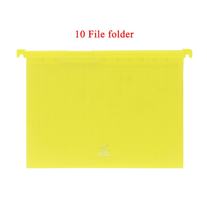 Desk Files Rack Folder Organizer Storage Document Bag Book Magazine A4 Paper Stand Holder Desktop Accessory Home Office Supplies: Yellow10file folders