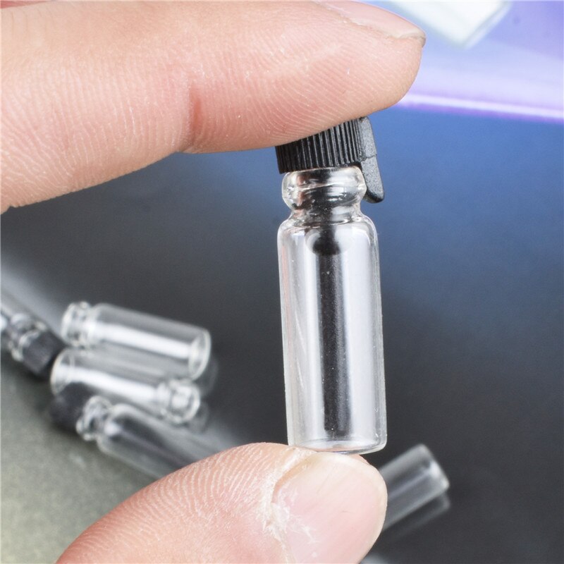 50 stuks 0.5ml 1ml micro glazen parfumflesjes opblaasbare glazen buisflesjes lege parfumflesjes druppelflesjes