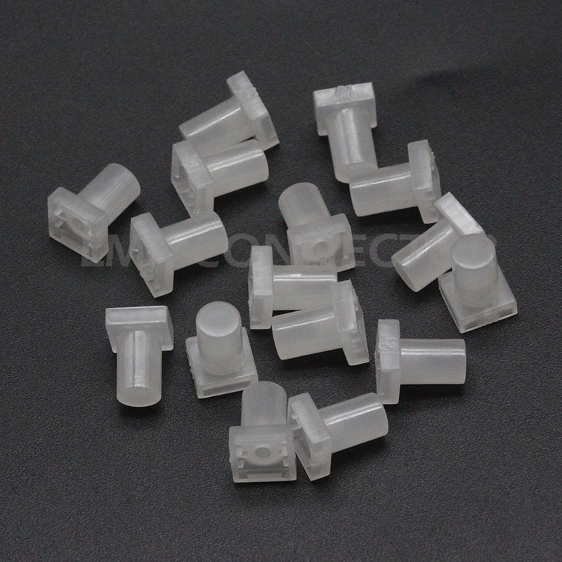 20 conjuntos de interruptores de botão led 6x6x7mm com led azul/vermelho/branco/amarelo/verde luz + tampas de botão quadrado substituição de pb6149l