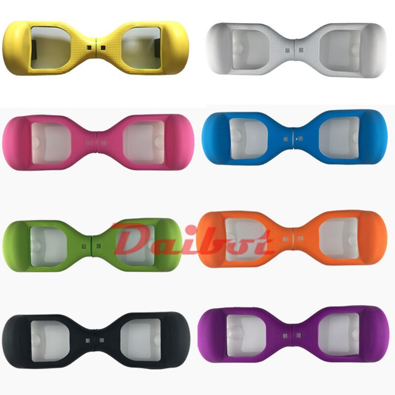 Auto-équilibrage Scooter électrique 6.5 pouces Anti-rayure coque en Silicone pour Hoverboard électrique Multi couleur coque en Silicone de protection