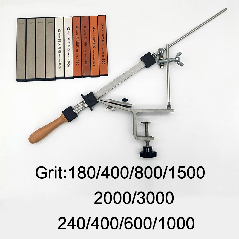 Messenslijper Systeem 360 Graden Flip Constante Hoek Slijpen Gereedschap Grinder Machine Diamant Slijpsteen: Suit F