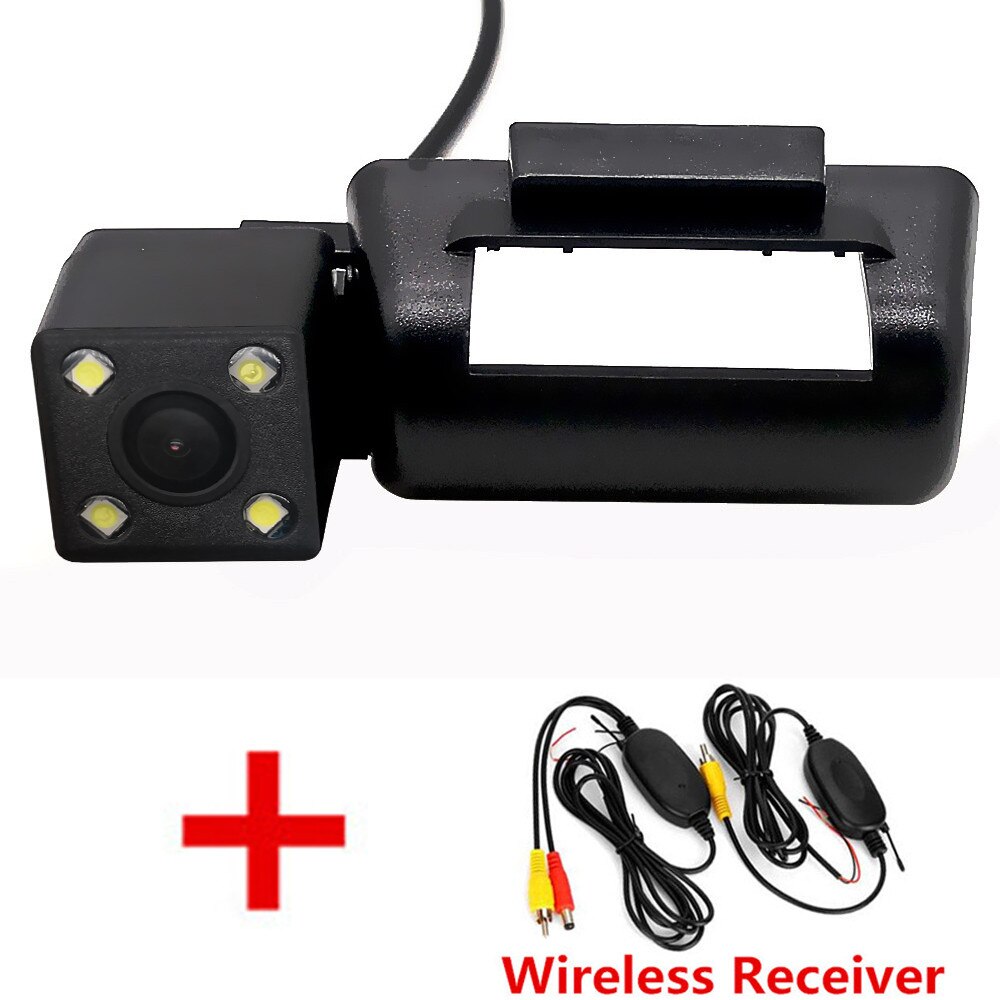 Fisheye HD Dynamic Trajectory Wireless Car Rear View Backup Parking Camera For Ford Transit Connect MK6 MK7 Transporter Tourneo: Wireless 4LED / Fixed Parking Line