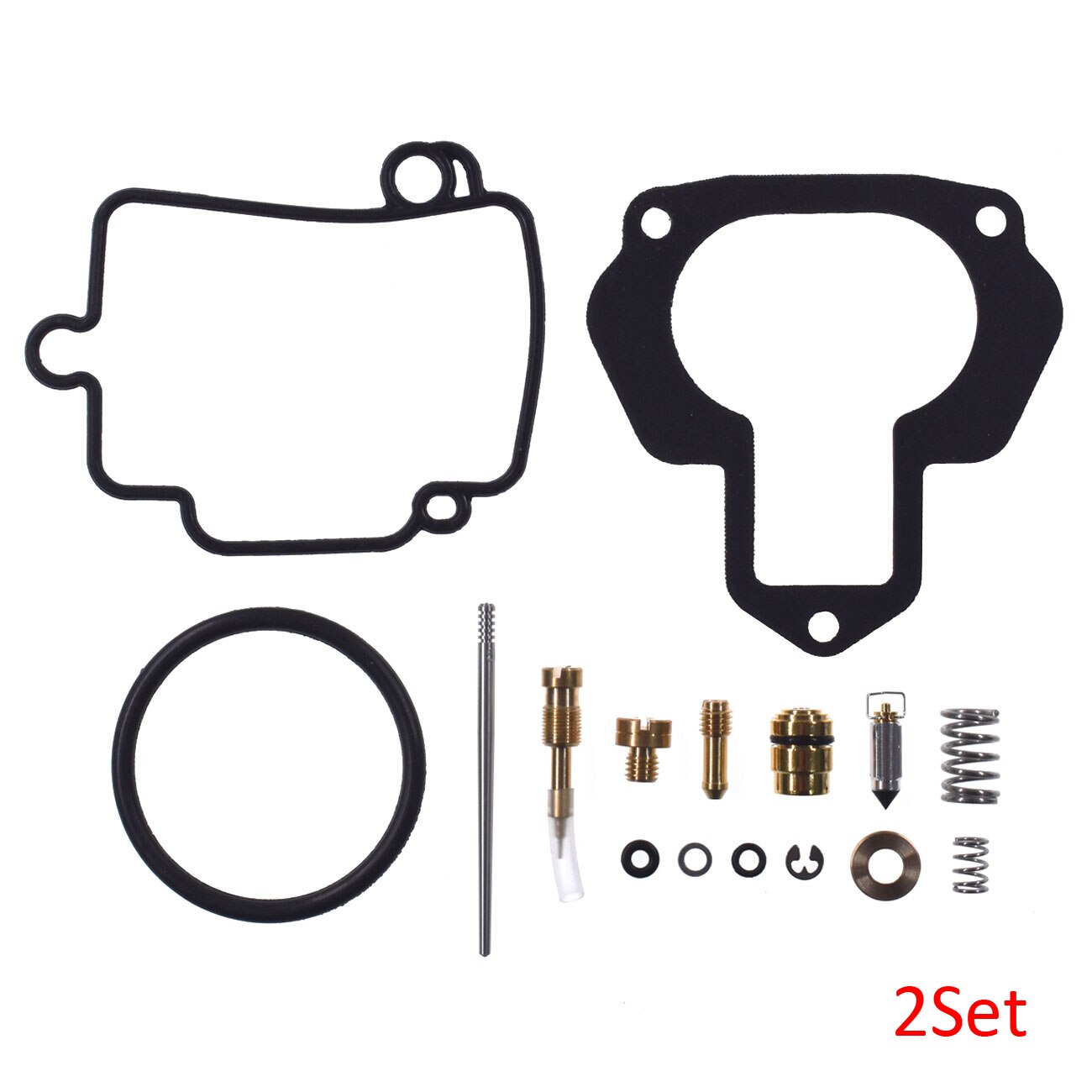Past Yamaha Raptor 350 YFM350FW Carburateur Rebuild Reparatieset 89-97 2Set