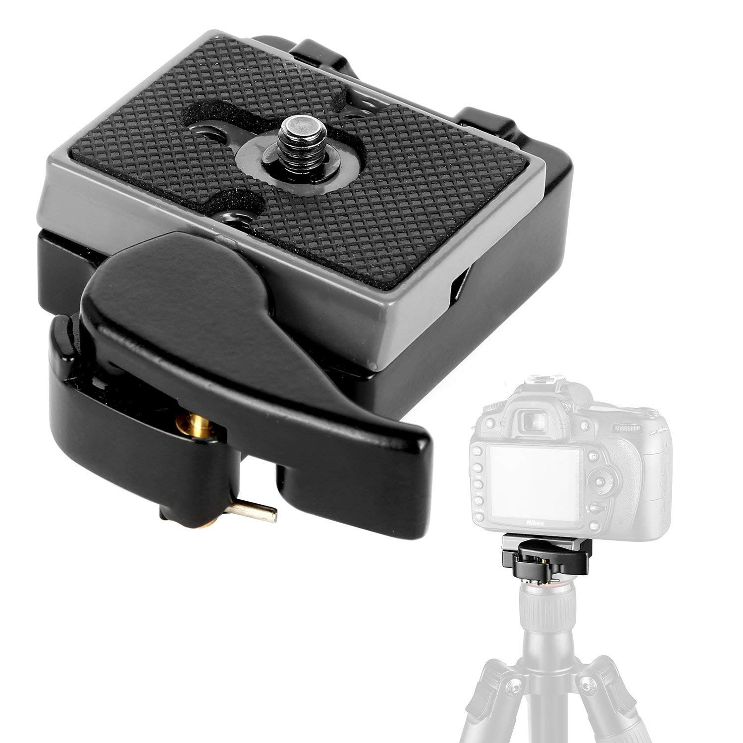 Camera Accessoires 323 Quick Release Clamp Adapter Release Plate Compatibel Voor Camera Statief Met Manfrotto 200PL-14 Plaat