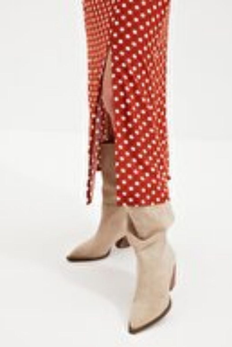 Tile polka dot skirt grandado