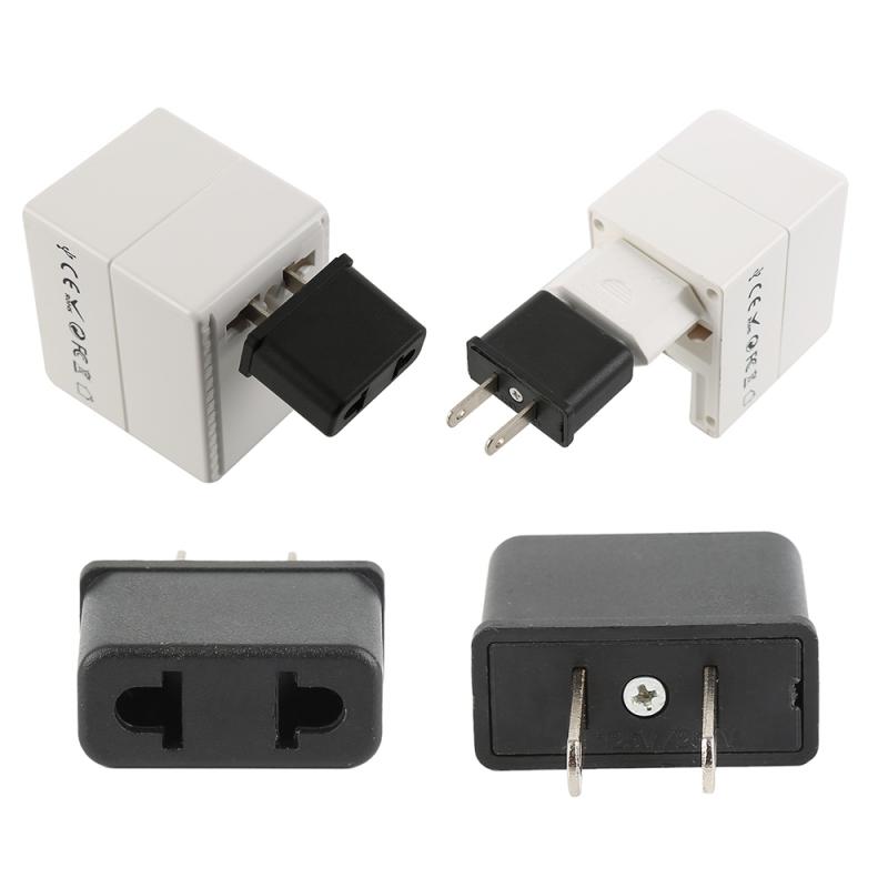 1pcs US Adapter Converter Travel Conversion American Outlet Plug Adapter Universal AC Travel Power Electrical Socket