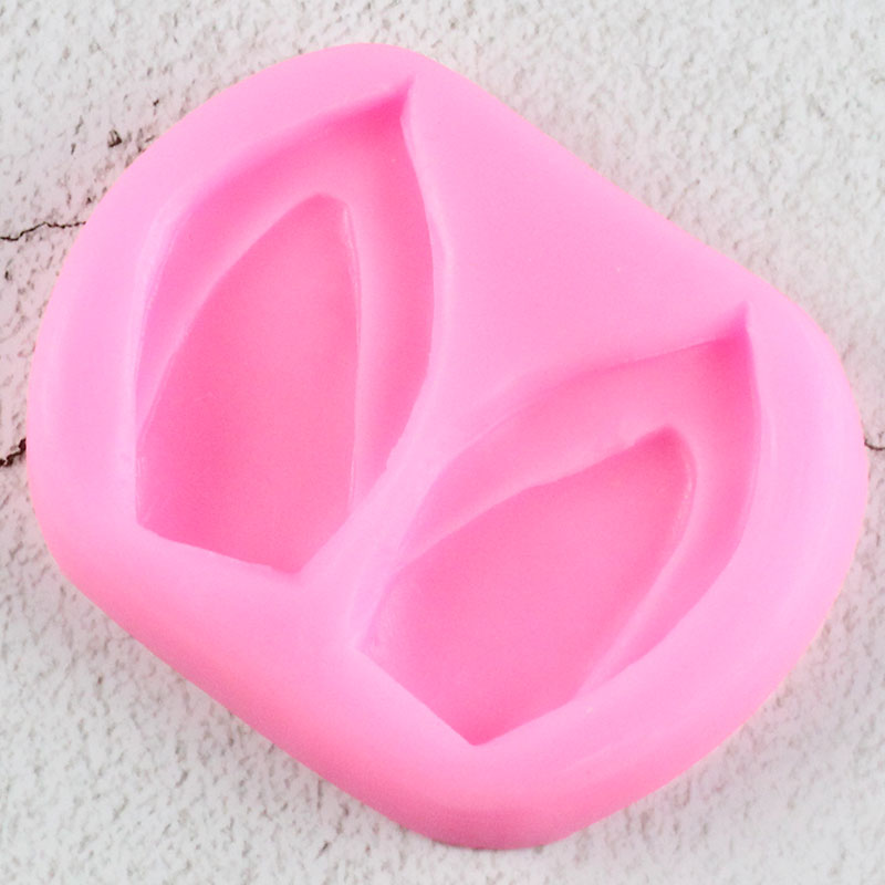 3D Unicorn Ear Silicone Molds Baby Birthday Cupcake Topper Fondant Cake Decorating Tools Candy Clay Chocolate Gumpaste Moulds