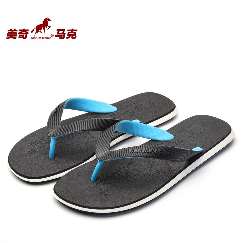 Chanclas de goma para hombre, zapatillas de para la playa, antideslizantes, zapatillas informales para exteriores, zapatos para hombre