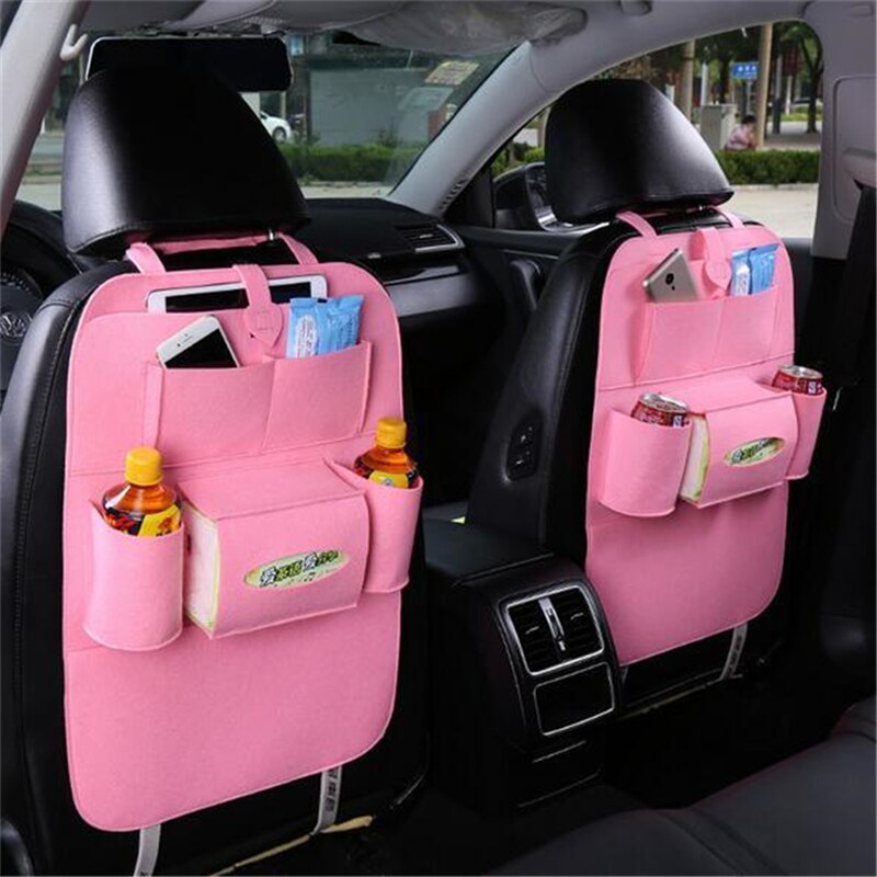 Universelle Wasserdichte Auto Rücksitz Organizer Lagerung Tasche Multifunktionale Humanisierte Lagerung Tasche Filz Abdeckungen Zurück Sitz Taschen