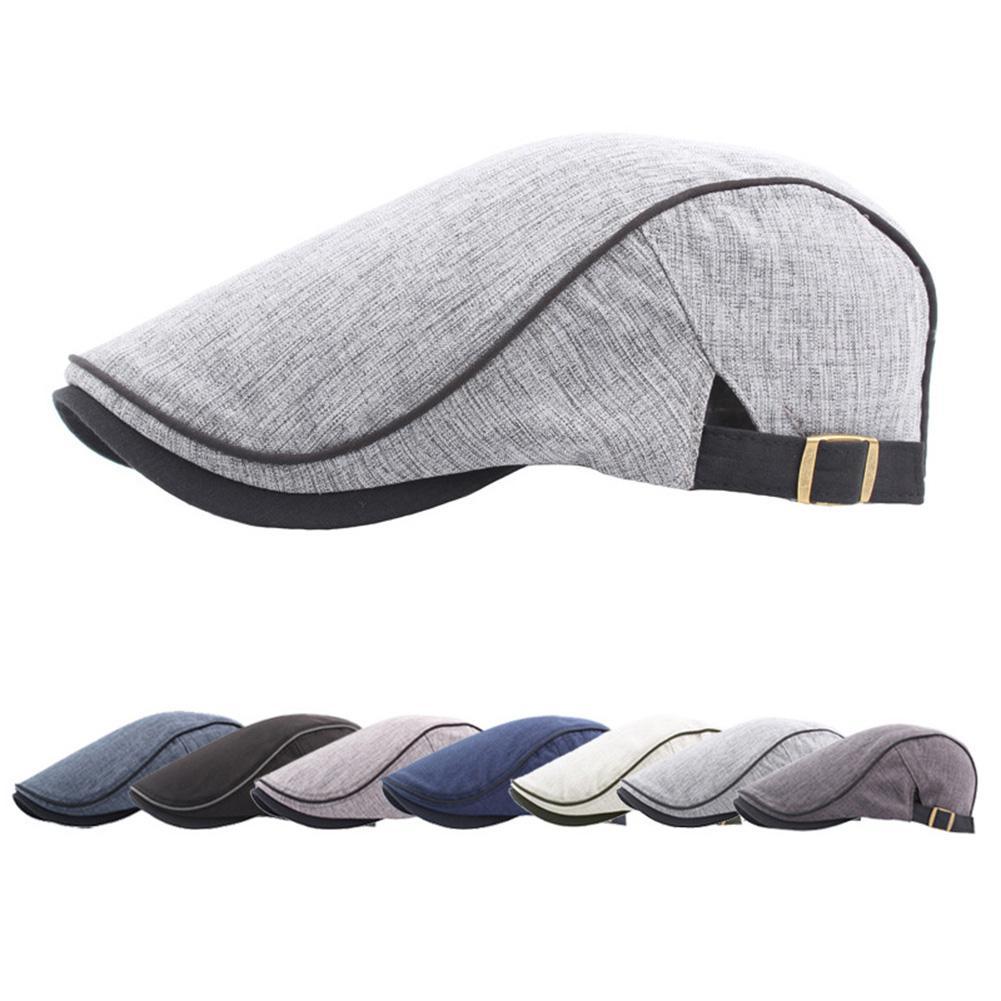 Gorra de béisbol con de Duckbill para hombre y mujer, gorro de béisbol con de pato para deportes al aire libre, ajustable, para conducir, plana, para aviador, Unisex