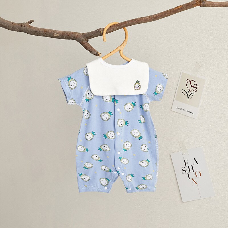 Carter Peuter Jumpsuit Vier Seizoenen Romper Baby Jongen En Meisje Cartoon Dier Romper Jongens Print Lange Mouwen Jumpsuit: 4