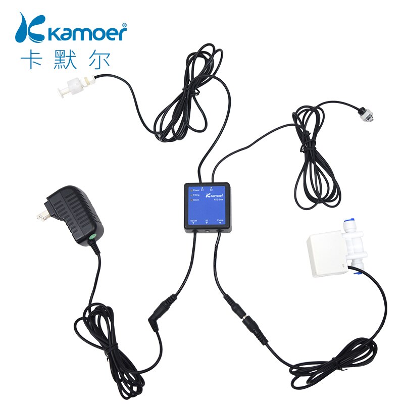 Kamoer Aquarium Triple Sensor ATO one WITH S3 Probe Top Off Auto Water Filler with Anti-Overflow Sensor: RO Model for RO / EU Adapter