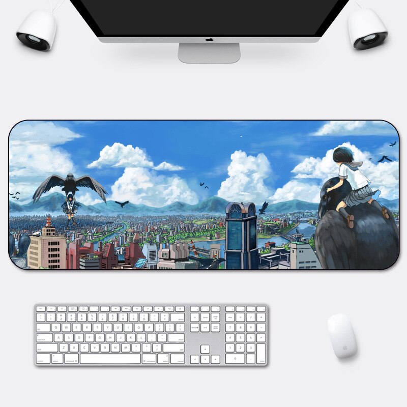 800x300x2mm Gaming Mouse Pad Large Mouse Mat Laptop Space Writing Desk Mats Computer Gamer Keyboard Deskpad Mousepad