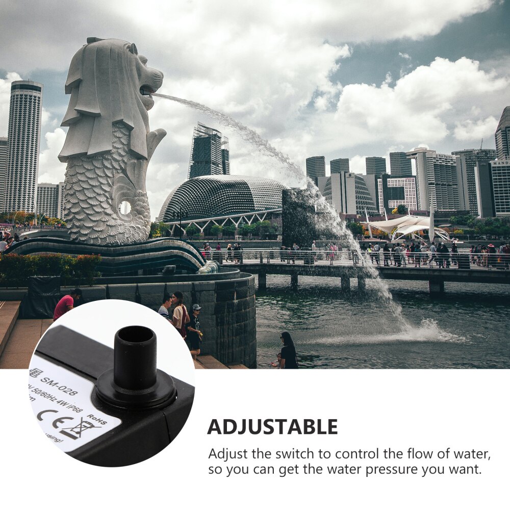 Aquarium Water Pump Submersible Aquarium Water Circulation System with US Plug