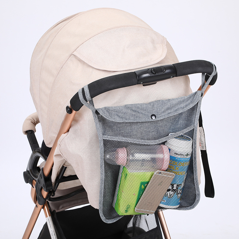 Kinderwagentasche - Hängendes Netz Große Taschen - Tragbare Regenschirmtasche - Becherhalter Organizer - Universal-: verrotten