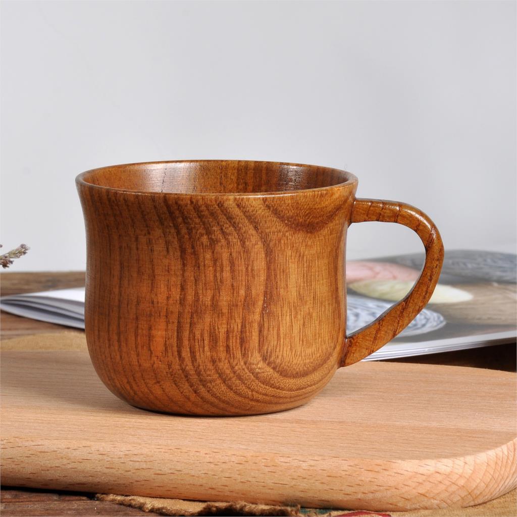 Kop træ vintage træ korn kant kop træ kop kaffe ko... – Grandado