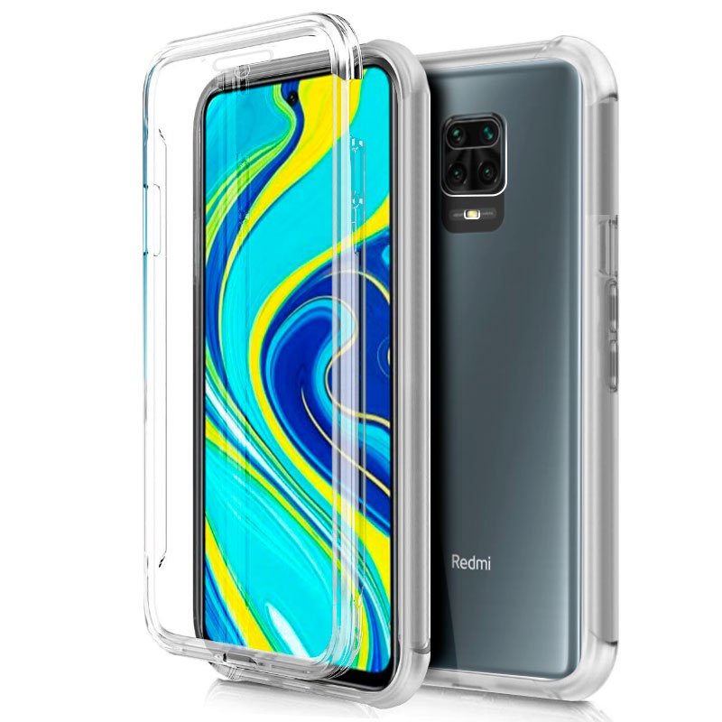 Xiaomi Redmi Note 9S / 9 Pro / 9 Pro Max Volledige Bescherming Siliconen Case 360 Transparant