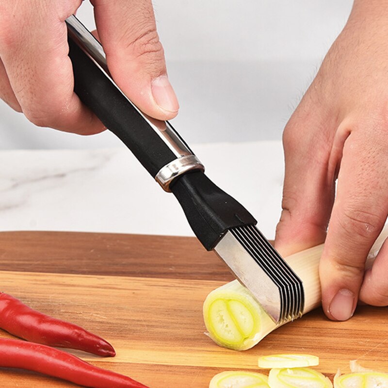 Obst Gemüse Zwiebel Cutter Fetzen Seide Messer Schneidemaschine Schäler Zerhacker Schredder