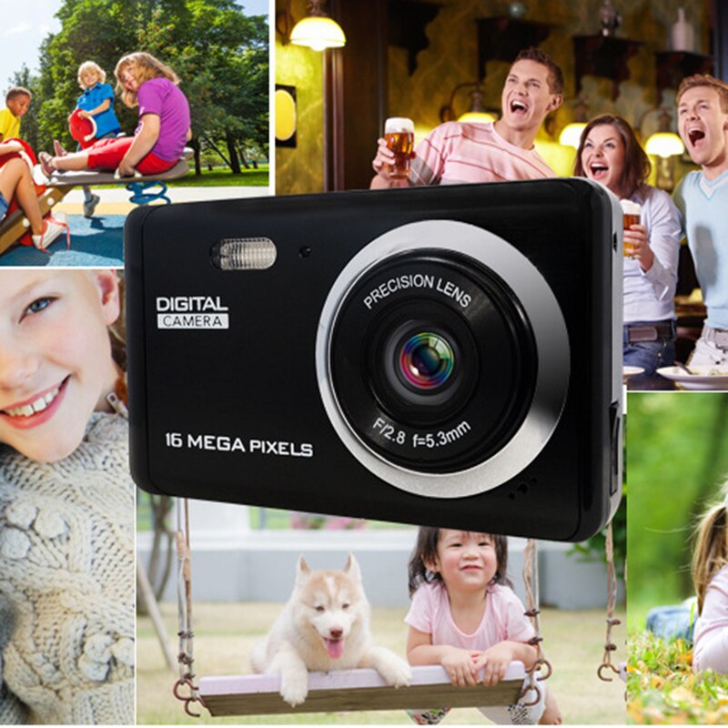 1080 p Digitale Video Camera 2.7 inch Digitale Camera TFT HD Scherm 16 MP CMOS 3.0MP Anti-shake met 4x Digitale Zoom