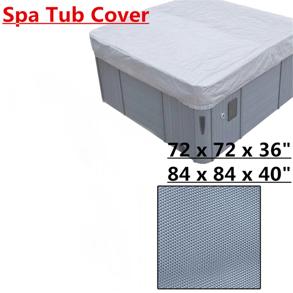 Dustproof Tub Spa Cover Cap Dustproof Rain Covers Storage Bag Protective Guard Protector Cover Shade Organizer 2 Sizes