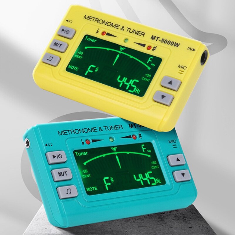 3 in 1 Digital Metronome Tuner Portable Instrument Metronome Tuner for Guitar Piano Saxophone Trumpet Flute: blue