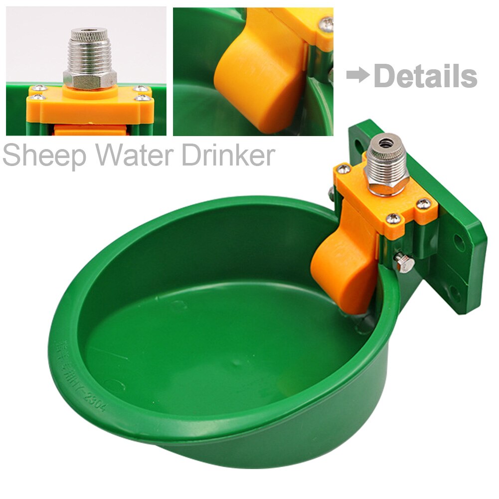 Sow Tool Poultry Sheep Pig Livestock Useful Animal Automatic Drinker Durable Farm Feeding Thickened Dispenser Water Bowl Cattle