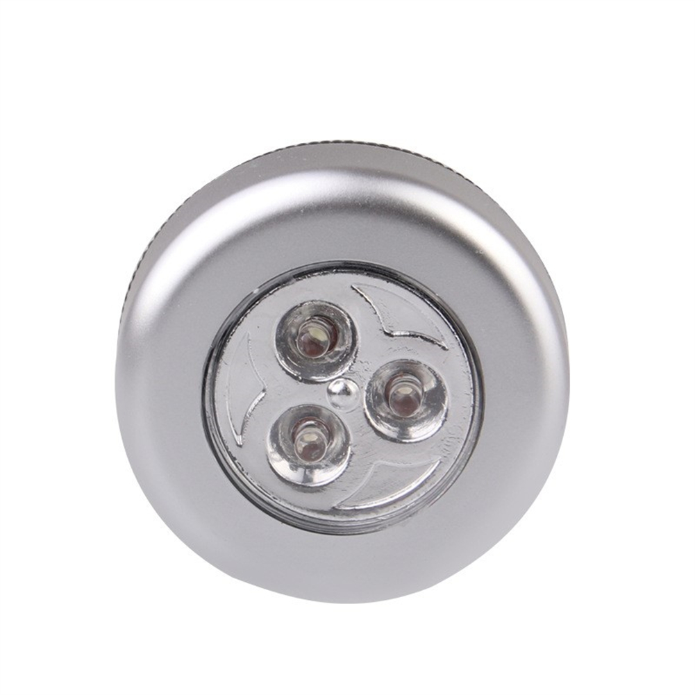 Batterij-Aangedreven Lamp Nachtverlichting Voor Slaapkamer Keuken Garderobe Kasten Led Touch Lamp Draadloze Wandlamp Onder Kast Verlichting: Colorful