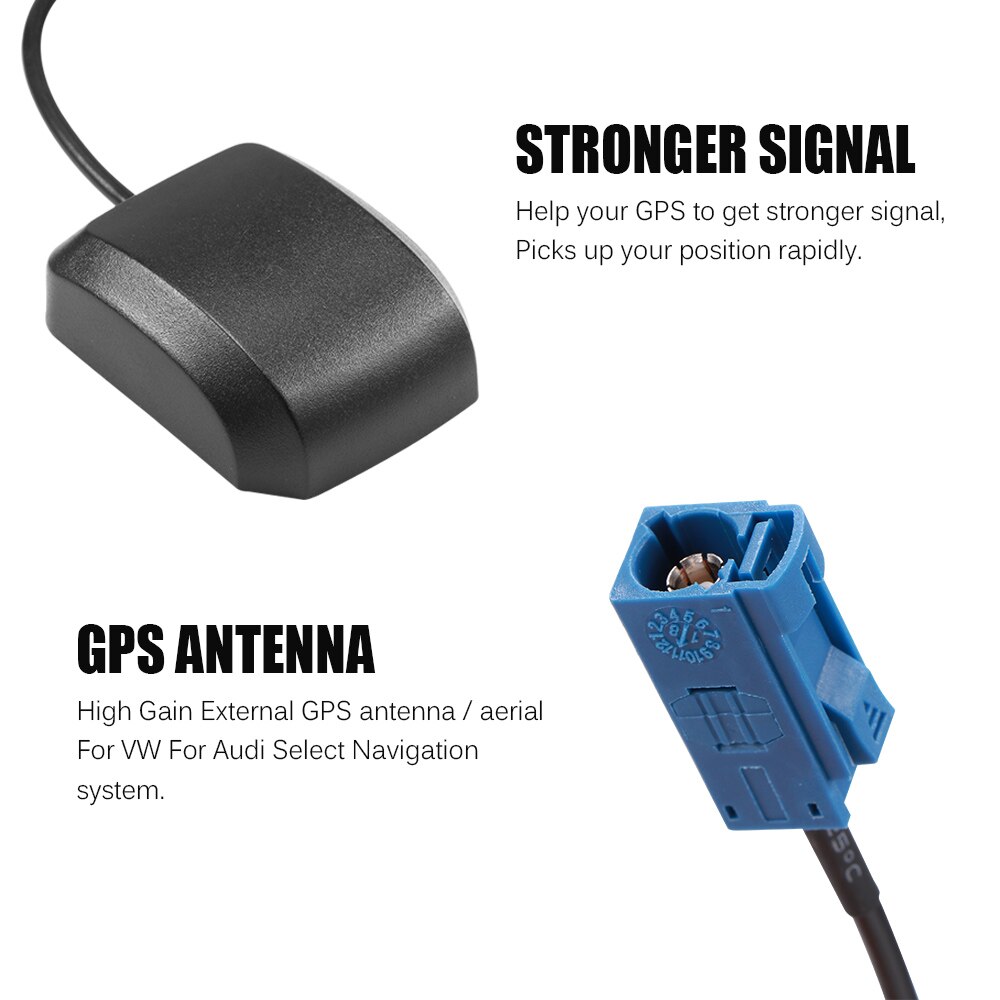 Antena GPS Fakra MFD2 RNS2 RNS 510 MFD3 RNS-E para Skoda para Benz
