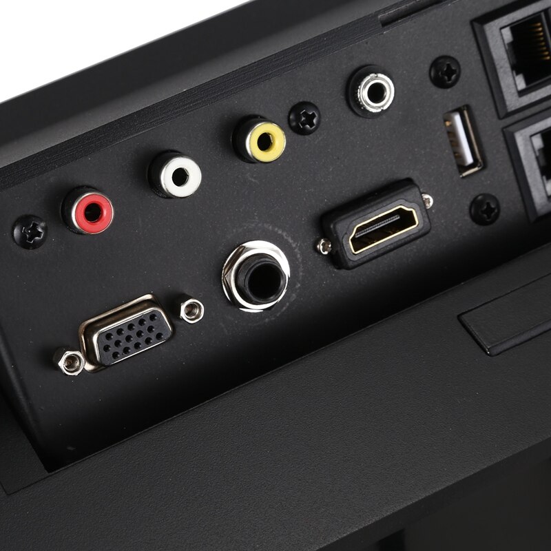 K518 Multimedia Desktop HDMI AV VGA Connection Box Office Conference Table Socket Brazil