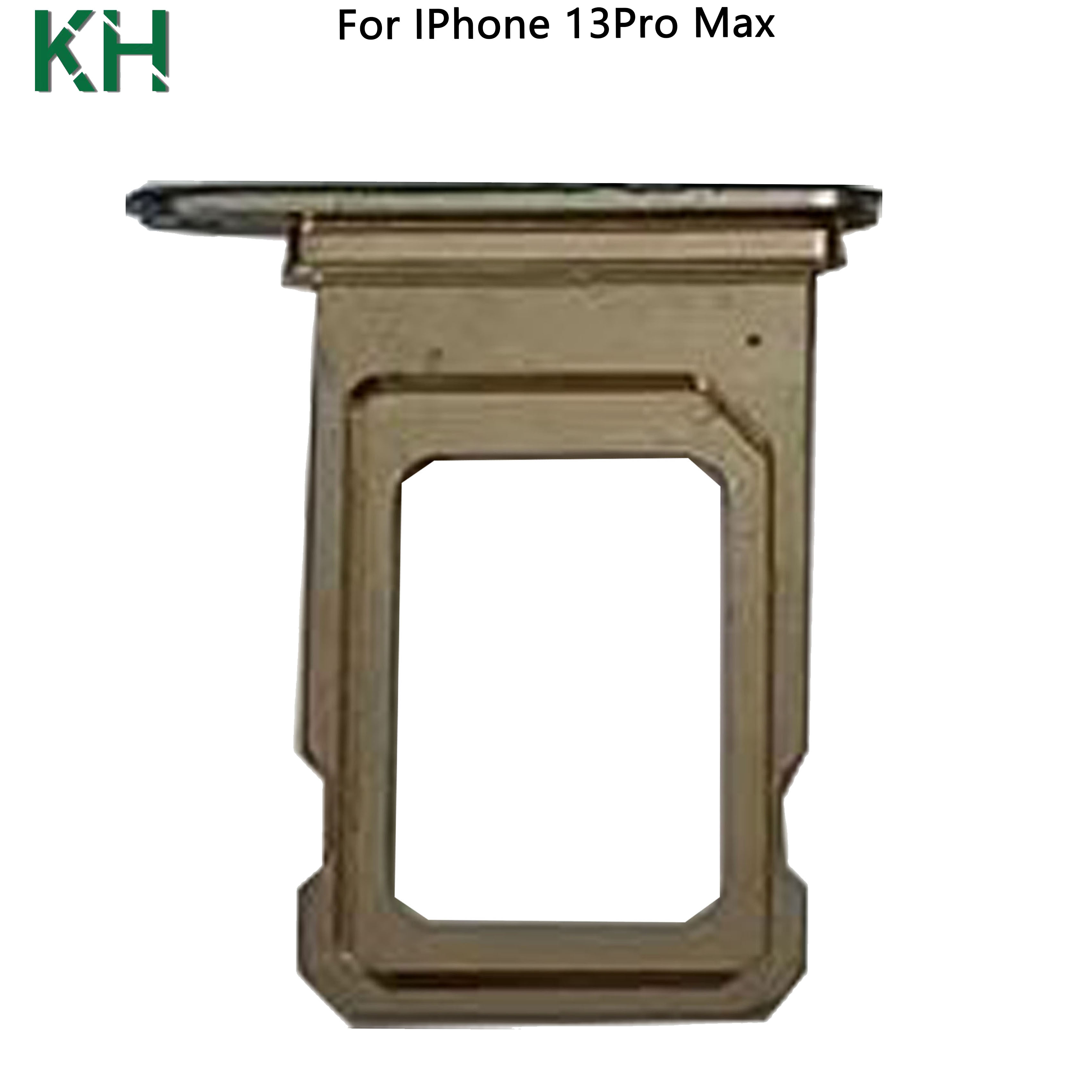 Bandeja Sim para IPhone 13 Pro Max, adaptador de ranura para tarjeta Sim, piezas de repuesto