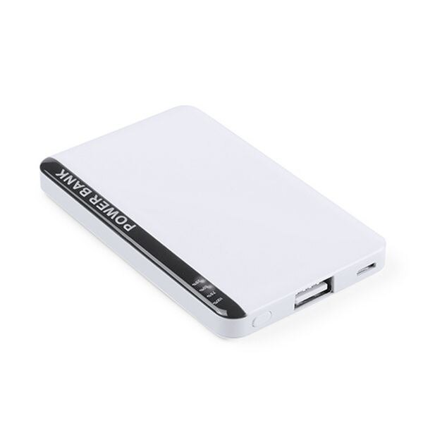 Ultra-batterie de secours extra plate avec Micro USB 2200 mAh 144744