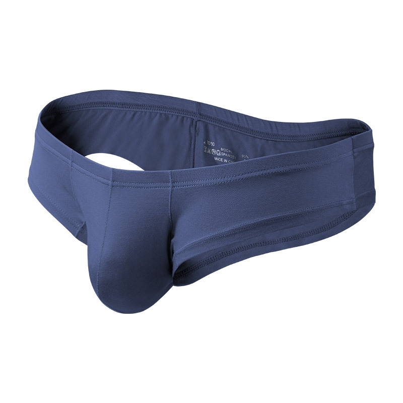 Calzoncillos Bóxer pequeños para hombre, ropa interior fina de tiro bajo